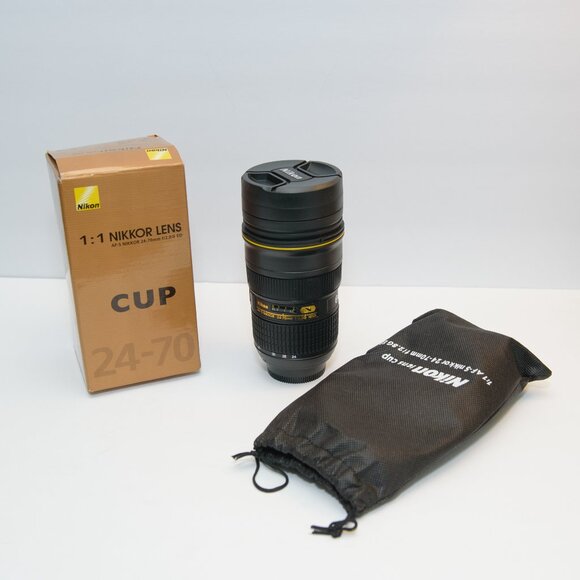 Nikon Lens Travel Mug - Picture 2 of 4